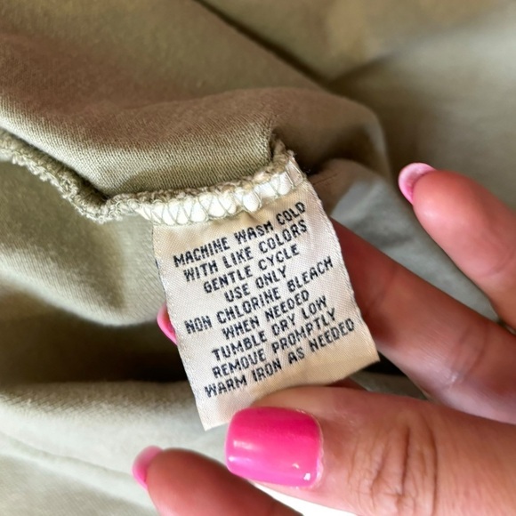 La Cabana Vintage Green Polo Women’s Petite Small Vacation Golf Athletic Blouse - Picture 8 of 10